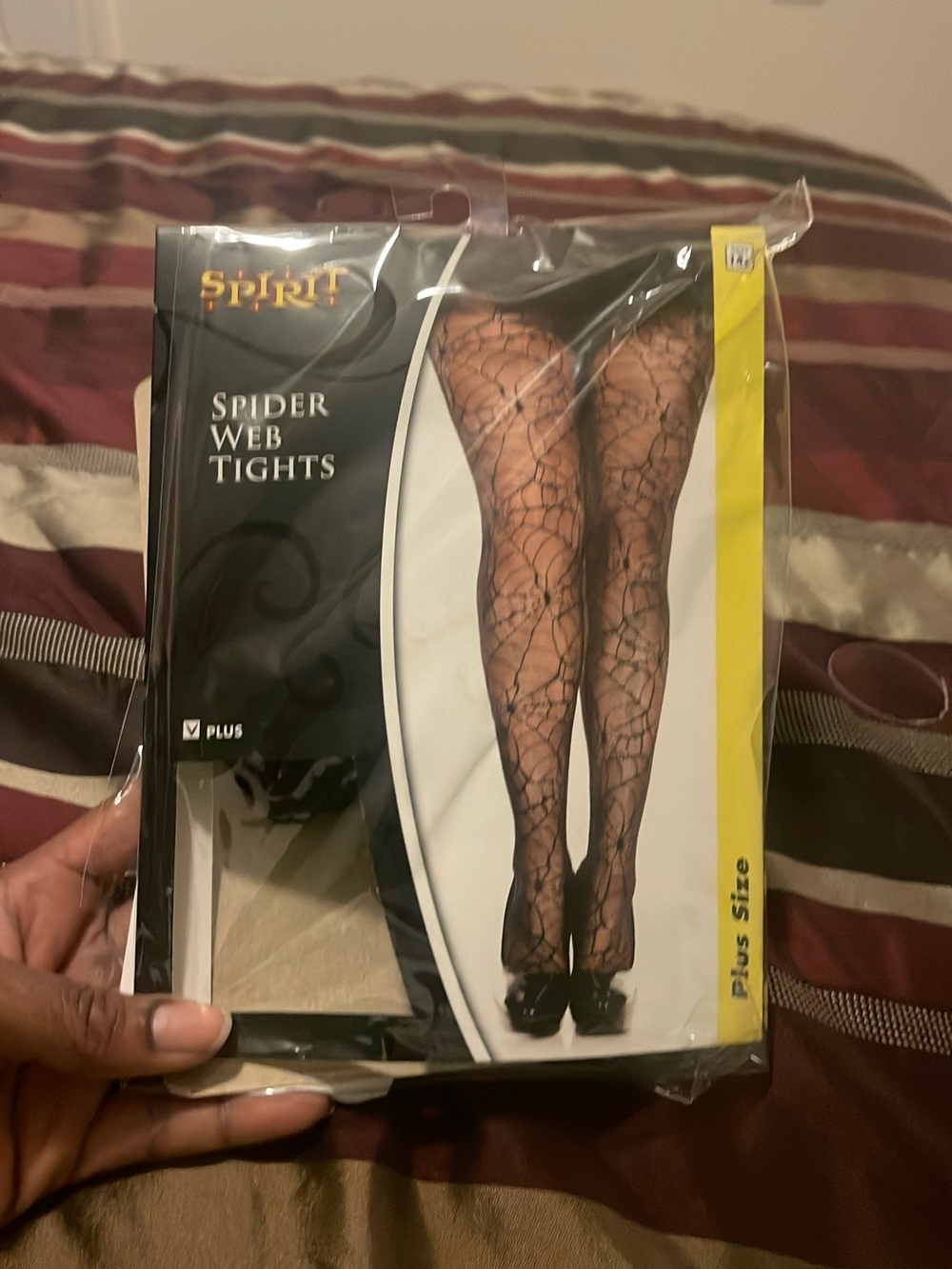 Spider Web Tights packaging